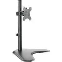 Logilink BP0044 Monitorvoet Aantal monteerbare displays: 1 Display(s) 33,0 cm (13) - 81,3 cm (32) Zwart In hoogte verstelbaar, Kantelbaar, Zwenkbaar, Draaibaar