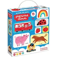 Czuczu - Puzzle do pary Serie - Eerste Woorden - 18m+ - Educatief - Kleurrijk Ontwerp