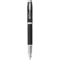Parker IM Premium Vulpen | Legacy of Flight Collectie | Chroomafwerking | Medium Vulpenpunt met Blauwe Inktvulling | Geschenkdoos