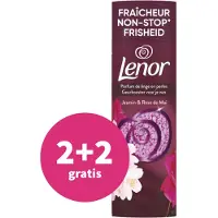 Lenor 2+2 Gratis: In-wash Geurbooster Jasmijn & Rose De Mai 19 Wasbeurten 240 Gr