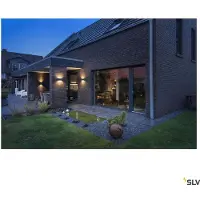 SLV Grote led muurlamp Sitra L Wit