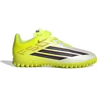 Adidas F50 Club Klittenband TF Born For Goals - Geel/Zwart/Helder rood Kids