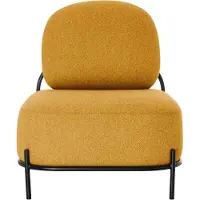 Paper Flow Fauteuil ADMIRAAL, retro-look, B 665 x D 710 x H 770 mm, safraan