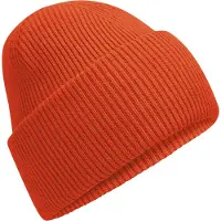 Beechfield Unisex Classic Engineered Crown Beanie voor volwassenen (Zonsondergang)