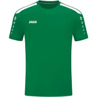 Jako Shirt Power Korte Mouw Kind Groen Maat 152