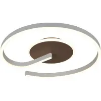 TRIO Plafondlamp Calle Warm Grijs