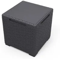 Keter Vigo Opbergtafel - 37x37x37 cm - Antraciet