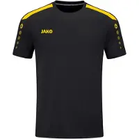 Jako Power SS Shirt Heren Zwart - Geel XXL