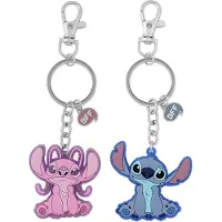 Peers Hardy Stitch & Angel BFF Keychain Set