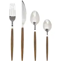 Secret De Gourmet 24-delige bestekset Amazonie - Bruin, Klassiek