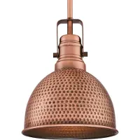 WESTINGHOUSE Hanglamp 6103840, dimbaar, koper, Woon-/ Eetkamer, metaal, Industrieel design, hanglamp