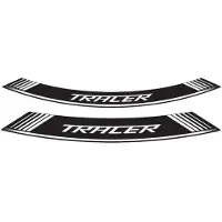 Puig 9293B Randstrips, speciale uitvoering, geschikt voor YAMAHA MT-09 TRACER, wit