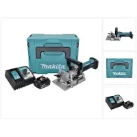 Makita DPJ 180 RT1J accu-groeffrees 18 V 100 mm + 1x accu 5,0 Ah + oplader + Makpac
