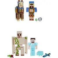 Mattel Minecraft figuren 2 pack 8 cm assorti