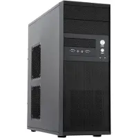 Chieftec CQ-01B-U3-OP computerbehuizing Midi Tower Zwart