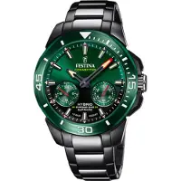 Festina Analoog horloge 'Connected' groen
