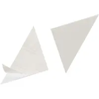 Durable Driehoektassen Cornerfix Transparant Kunststof 17,5 x 17,5 cm 100 Stuks