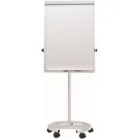 MAUL Mobiele flipover, wit