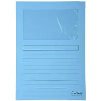 Exacompta L-map Forever | voor ft A4 | pak van 25 stuks | lichtblauw