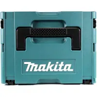 Makita DGA 504 RG1J Snoerloze haakse slijper 18 V 125 mm borstelloos + 1x oplaadbare accu 6.0 Ah + lader + Makpac