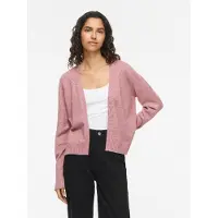 Vila Gebreid vest 'VIRil' rosé