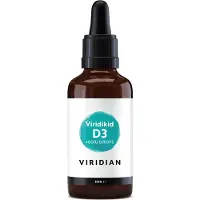 Viridian Viridikid Vitamin D3 400IU Druppels