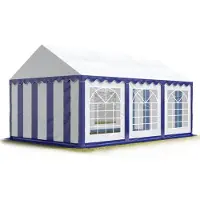 Sonstiges Partytent 3x6 m, PVC 700, blauw wit
