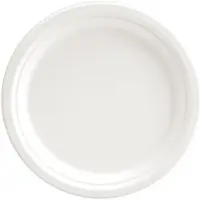Nature Star borden suikerriet rond 224mm wit 50 stuks