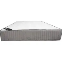 Vente-unique Matras 140 x 190 cm met veerkrachtig schuim en instap van latex, dikte 30 cm - MALINO van YSMÉE L 190 cm x H 30 cm x D 140 cm