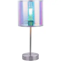 Globo Textiel tafellamp woonkamer slaapkamer verlichting leeslamp nachtlamp veelkleurig 15260T