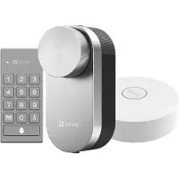 Ezviz DL01 Pro + A3 Slimme Woninghub - Slim Deurslot - Multifunctioneel Toetsenpaneel - Bluetooth - Toegang op Afstand - Sleutelloze Toegang