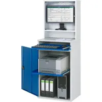RAU Computerkast type 650-M65, B 650 x D 520 x H 1770 mm, stationair