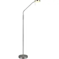 TRIO Rvs Leeslamp Moreno Oplaadbaar