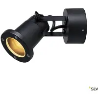 SLV 1002867 NAUTILUS WL QPAR51, buitenwandlamp, zwart