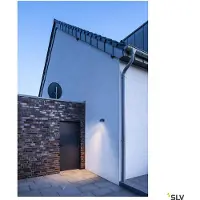SLV Richtbare Led spot 6cm - 6w - 3000K antraciet