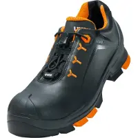 Uvex 2 6502247 Veiligheidsschoenen S3 Schoenmaat (EU): 47 Zwart, Oranje 1 paar