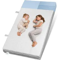 Coemo Kinder- en Jeugdmatras 80x160 cm SOMI | Hoogte 16 cm | Wasbare hoes | Omkeerbaar matras H1/H2