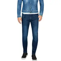Replay Broek 'Anbass' donkerblauw