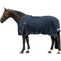 Waldhausen Scandic 100 gr - Winterdeken - Paardendeken - 135/185 - Blauw