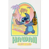 Noname Stitch Hawaii Club Surf - Maxi Poster - 61 x 96.5 cm