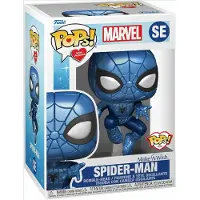 Funko POP! Pop! Marvel: Make-A-Wish - Spider-Man Metallic Blue