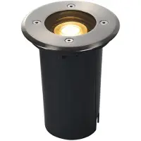 SLV LED Grondspot Ø120mm | 1X GU10 Max 6W Dimbaar IP67 | SOLASTO