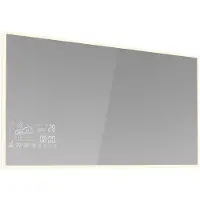 Blumfeldt infraroodheizung 600W – Wandmontage, Smart Mirror mit LED-Anzeige, IP44, App-Steuerung, Überhitzungsschutz, für Bad & Feuchträume, 12-15 m², infrarood Wandheizung