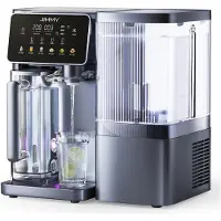 JIMMY R9 Pro Omgekeerde Osmose Waterfilter – RO Waterdispenser met 7-Traps Filtratie, UV-Sterilisatie, Direct Warm & Koud Water, 5,5L Watertank, 2 x 1L Karaffen en LED Touchscreen