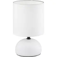 TRIO Tafellamp Luci 23cm wit