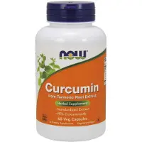 Now Kurkuma Curcumine (60 Capsules) - kruiden-en-planten, kurkuma - kurkuma - kurkuma