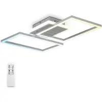 B.K.Licht Led-plafondlamp BKL1440 LED plafondlamp, instelbare kleurtemperatuur, LED lamp