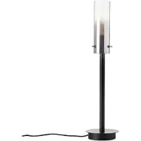 Brilliant Tafel lamp, 44 cm, glas, zwart, IP20, fitting E14, 25 Watt, geschikt voor kaarslamp