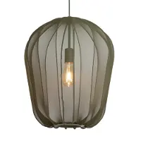 Light & Living Hanglamp Ø42x50 cm PLUMERIA donker groen