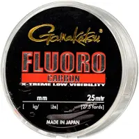 Gamakatsu G-Line Fluorocarbon 25m 0.28mm-5.3kg